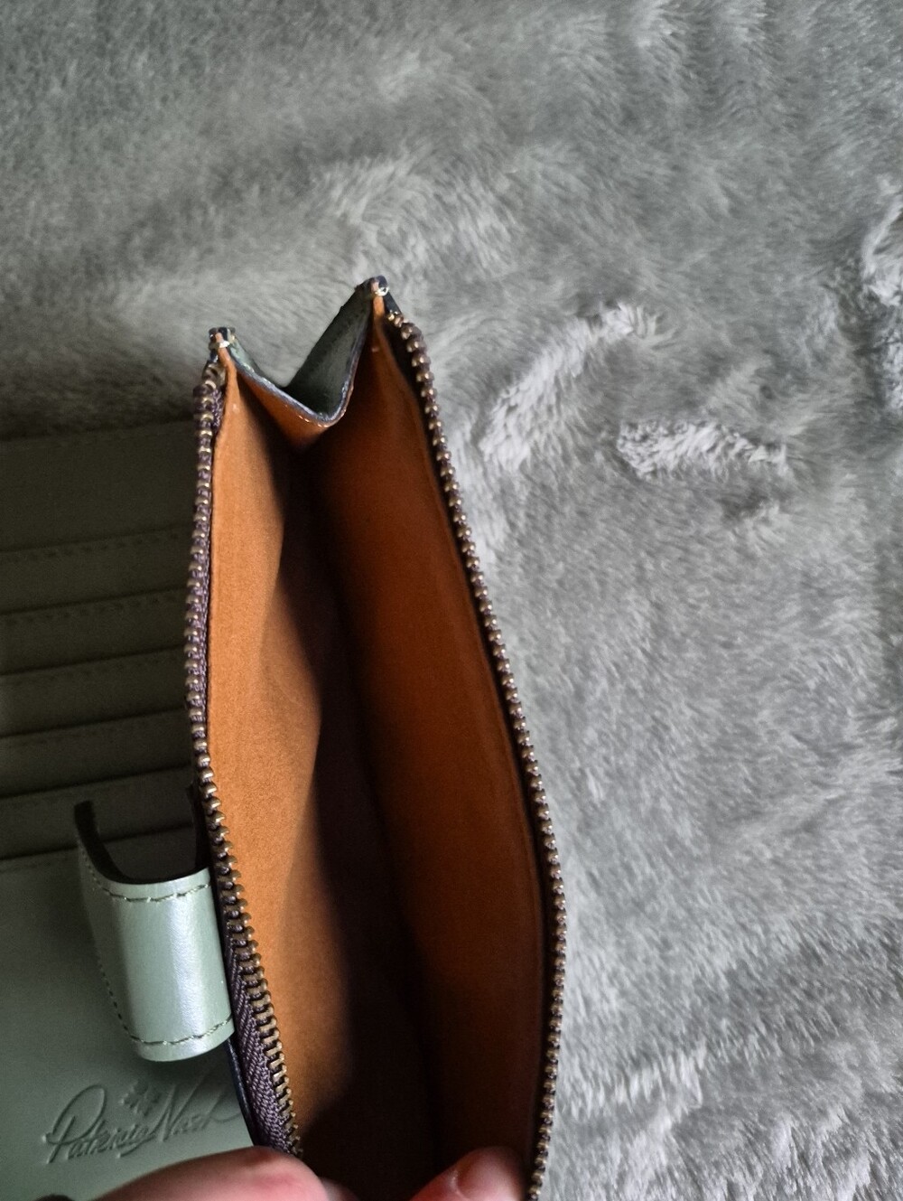 Patricia Nash Green Leather Wallet - Picture 4 of 4
